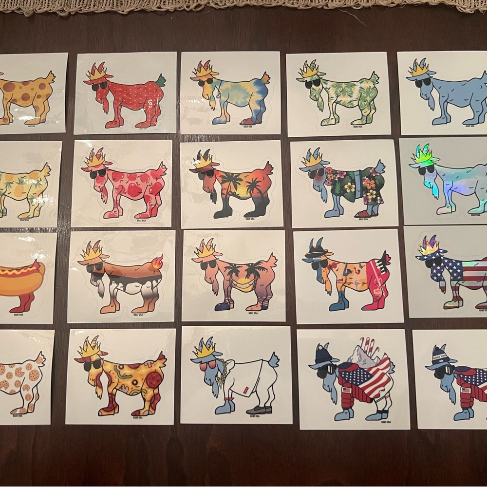 GOAT USA Sticker Mystery Pack - Picture 3 of 3